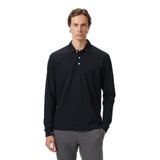 Nautica Erkek Siyah Classic Fit Uzun Kollu Polo Yaka T-Shirt-K57042T.0TB S