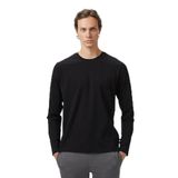 Nautica Erkek Siyah Classic Fit Uzun Kollu T-Shirt-V57007T.0TB XXXL