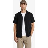 Nautica Erkek Siyah Regular Fit Kısa Kollu Gömlek - 0TB-Siyah