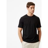 Nautica Erkek Siyah Regular Fit T-Shirt V57271T.0TB - 0TB-Siyah