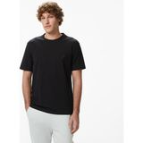 Nautica Erkek Siyah Regular Fit T-Shirt V65361T.0TB - 0TB-Siyah - M