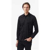 Nautica Erkek Siyah Slim Fit Gömlek - 0TB-Siyah - 2XL