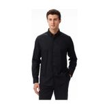 Nautica Erkek Siyah Slim Fit Gömlek-11419 Siyah