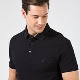 Nautica Erkek Siyah Slim Fit Kısa Kollu Polo Yaka T-Shirt K35052T.0TB - 0TB-Siyah