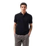 Nautica Erkek Siyah Slim Fit Kısa Kollu Polo Yaka T-Shirt-K35062T.0TB S