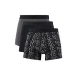 Nautica Erkek Siyah Standart Fit 3'lü Boxer-X55005T.0TB M