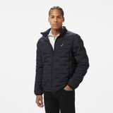 Nautica Erkek Siyah Standart Fit Dik Yaka Mont.0tb - XL - 0TB-Siyah