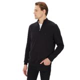 Nautica Erkek Siyah Standart Fit Dik Yakalı Kazak-S37104T.0TB S