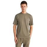 Nautica Erkek T-Shirt, Haki, S Beden