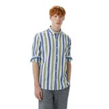 Nautica Erkek Yeşil Classic Fit Çizgili Gömlek-W55517T.3HC S