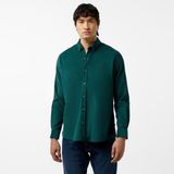 Nautica Erkek Yeşil Classic Fit Gömlek - 3JB-Yeşil - XS