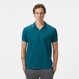 Nautica Erkek Yeşil Classic Fit Polo Yaka T-Shirt K55346T.3DC - 3DC-Yeşil