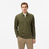 Nautica Erkek Yeşil Classic Fit Uzun Kollu Polo Yaka T-Shirt - 3GL-Yeşil - 2XL