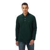 Nautica Erkek Yeşil Classic Fit Uzun Kollu Polo Yaka T-Shirt-K57042T.3KF S