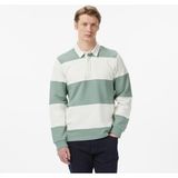 Nautica Erkek Yeşil Regular Fit Çizgili Sweatshirt K65373T.3GS - 3Gs-Yeşil - M