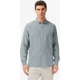 Nautica Erkek Yeşil Regular Fit Gömlek W65400T.4SA - 4SA-Yeşil