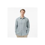 Nautica Erkek Yeşil Regular Fit Keten Gömlek