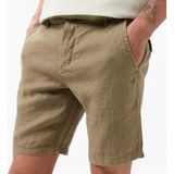Nautica Erkek Yeşil Slim Fit Keten Şort B35214T.3MR - 3MR-Yeşil - 40