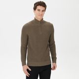 Nautica Erkek Yeşil Standart Fit Dik Yakalı Kazak - 3BB-Yeşil - XS