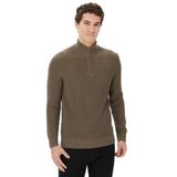 Nautica Erkek Yeşil Standart Fit Dik Yakalı Kazak-S37128T.3BB S