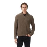 Nautica Erkek Yeşil Standart Fit Dik Yakalı Kazak-S37128T.3BB XL