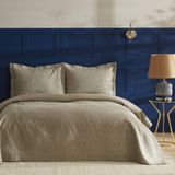 Nautica Home Polygon Tek Kişilik Yatak Örtüsü Seti - Haki - 160 x 240 cm