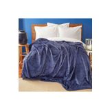 Nautica Home Ria Lacivert Çift Kişilik Wellsoft Battaniye