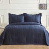 Nautica Home Rope Tek Kişilik Yatak Örtüsü Seti Navy - Lacivert - 160 x 220 cm