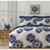 Nautica Home Tek Kişilik Nevresim Takımı - 160 x 220 cm - Beyaz - Lacivert