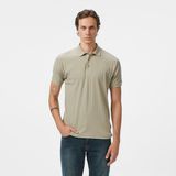 Nautica K55303T.1FS Bej Regular Fit Polo Yaka Erkek T-shirt