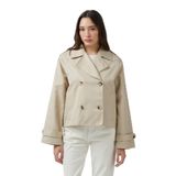 Nautica Kadın Bej Regular Fit Trençkot 65J010T.12M - XL