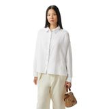 Nautica Kadın Beyaz Oversize Fit Gömlek-55W072T.1BW L