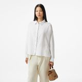 Nautica Kadın Beyaz Oversize Fit Gömlek-55W072T.1BW S