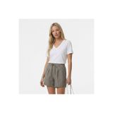 Nautica Kadın Beyaz Regular Fit T-Shirt