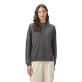 Nautica Kadın Gri Regular Fit Kapüşonlu Sweatshirt-55K602T.0HF M