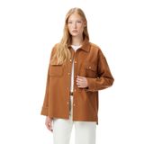 Nautica Kadın Kahverengi Regular Fit Gömlek-47W507T.2DB M