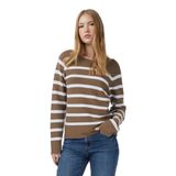 Nautica Kadın Kahverengi Regular Fit Kazak-57S114T.2HK S