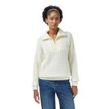 Nautica Kadın Krem Regular Fit Kazak-57S136T.1MA M