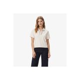 Nautica Kadın Krem Regular Fit Polo Yaka T-Shirt