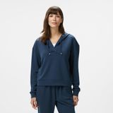Nautica Kadın Lacivert Regular Fit Kapüşonlu Sweatshirt-55K604T.4JN S