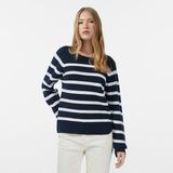 Nautica Kadın Lacivert Regular Fit Kazak - 4VN-Siyah