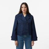 Nautica Kadın Lacivert Regular Fit Trençkot - 4VN-Lacivert - M
