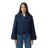 Nautica Kadın Lacivert Regular Fit Trençkot-65J010T.4VN L