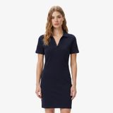 Nautica Kadın Lacivert Slim Fit Kısa Kollu Çizgili Elbise-65D750T.4VN M