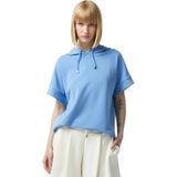 Nautica Kadın Mavi Relaxed Fit Kapüşonlu Sweatshirt 45K500T.4FW - 4FW-Mavi
