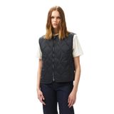 Nautica Kadın Siyah Regular Fit Kapitone Fermuarlı Yelek-55J011T.0TB S