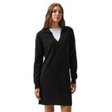 Nautica Kadın Siyah Uzun Kollu Regular Fit Elbise-47D400T.0TB XS