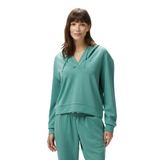 Nautica Kadın Yeşil Regular Fit Kapüşonlu Sweatshirt-55K604T.3TR XS
