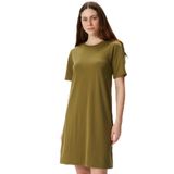 Nautica Kadın Yeşil Relaxed Fit Kısa Kollu Elbise-45D412T.3C7 XS