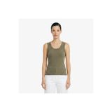 Nautica Kadın Yeşil Slim Fit Kolsuz T-Shirt